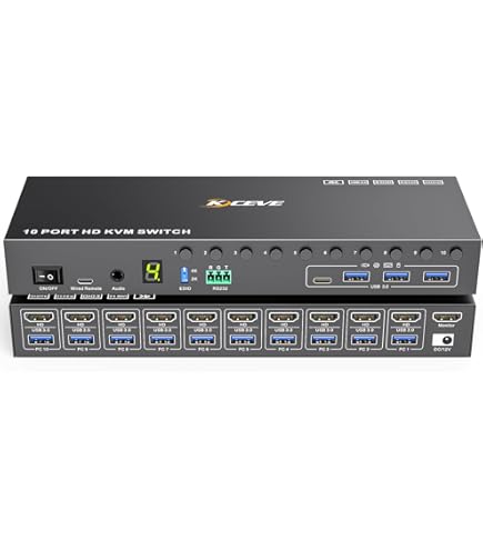 Amazon.com: ATEN 16-Port USB/PS2 Combo KVM Switch CS1316 (Black